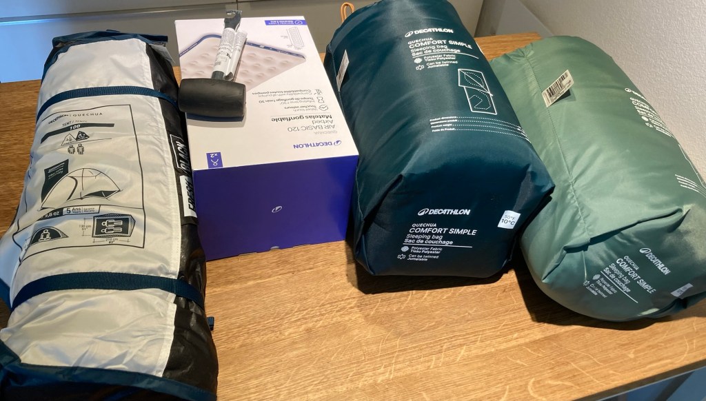 Novos equipamentos para o&nbsp;camping